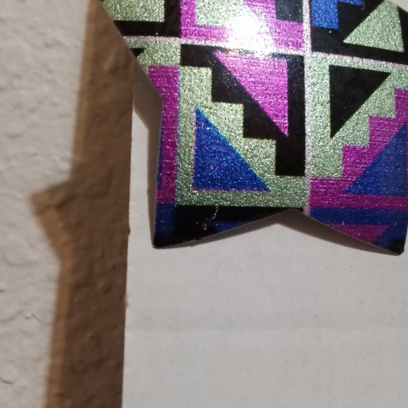 Retro style star shaped earrings - Picture 3 of 3